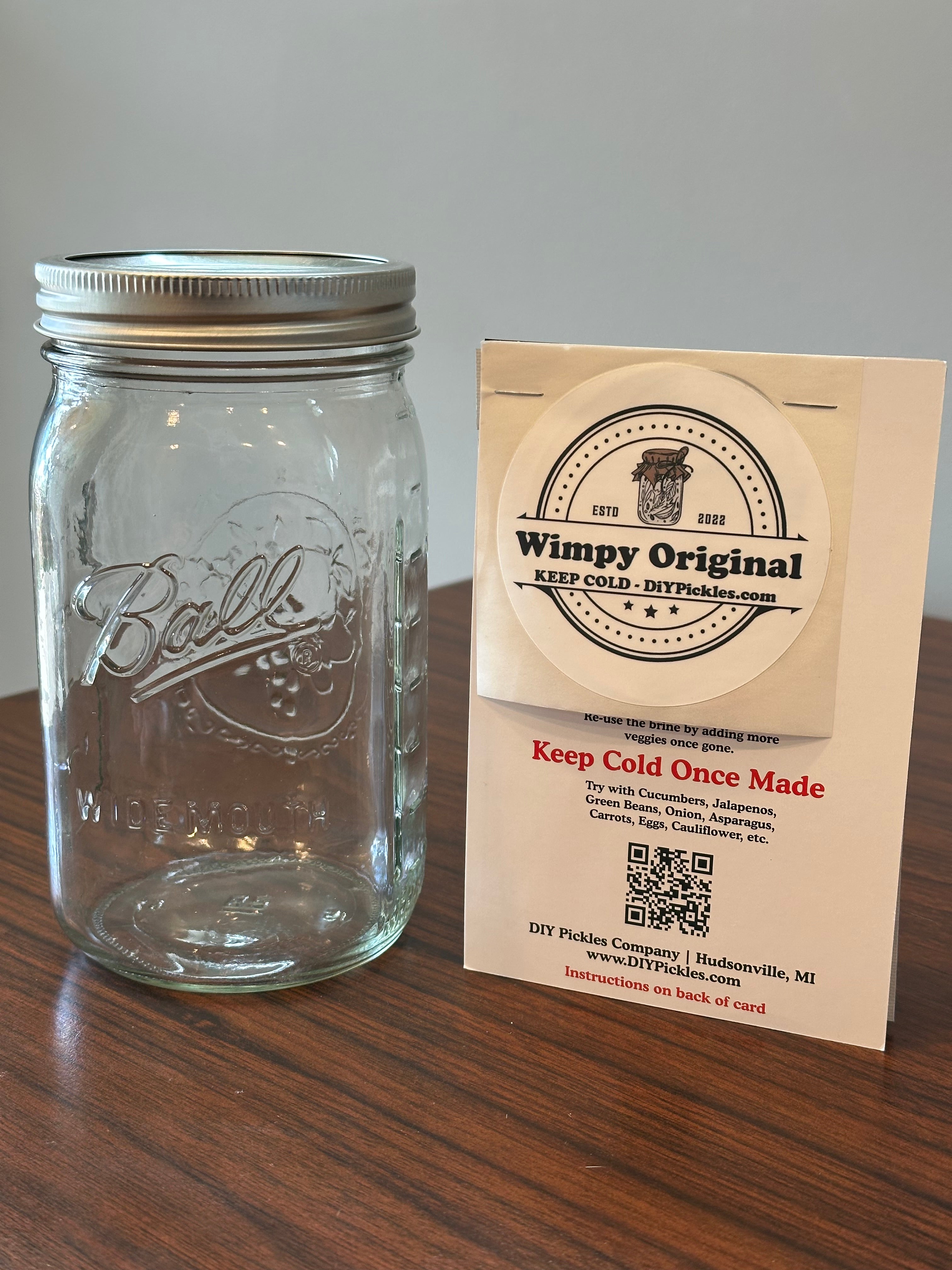 DIY Pickles Mason Jar Bundle
