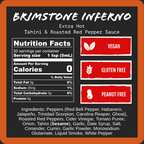 Extra Hot Roasted Red Pepper & Tahini Sauce 9 oz - The Culinary Collective