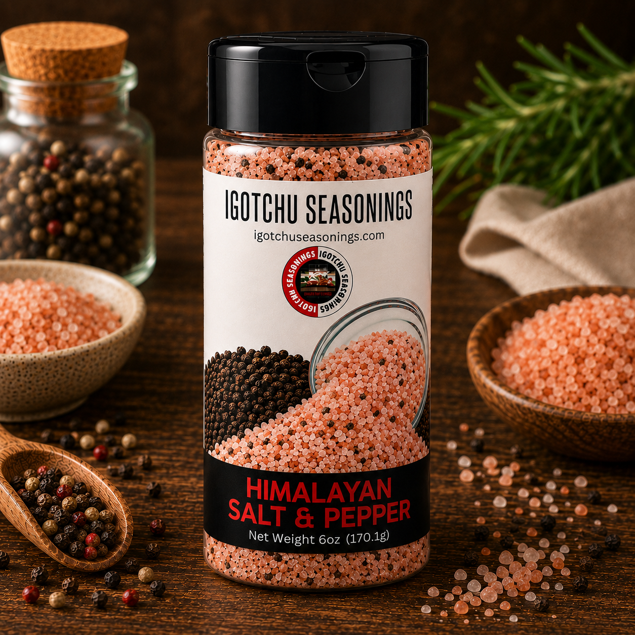 Igotchu Himalayan Salt & Pepper seasoning