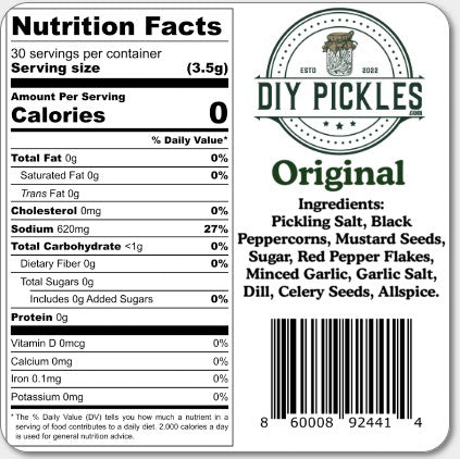 Spicy Dill aka "Original" Spice Pack