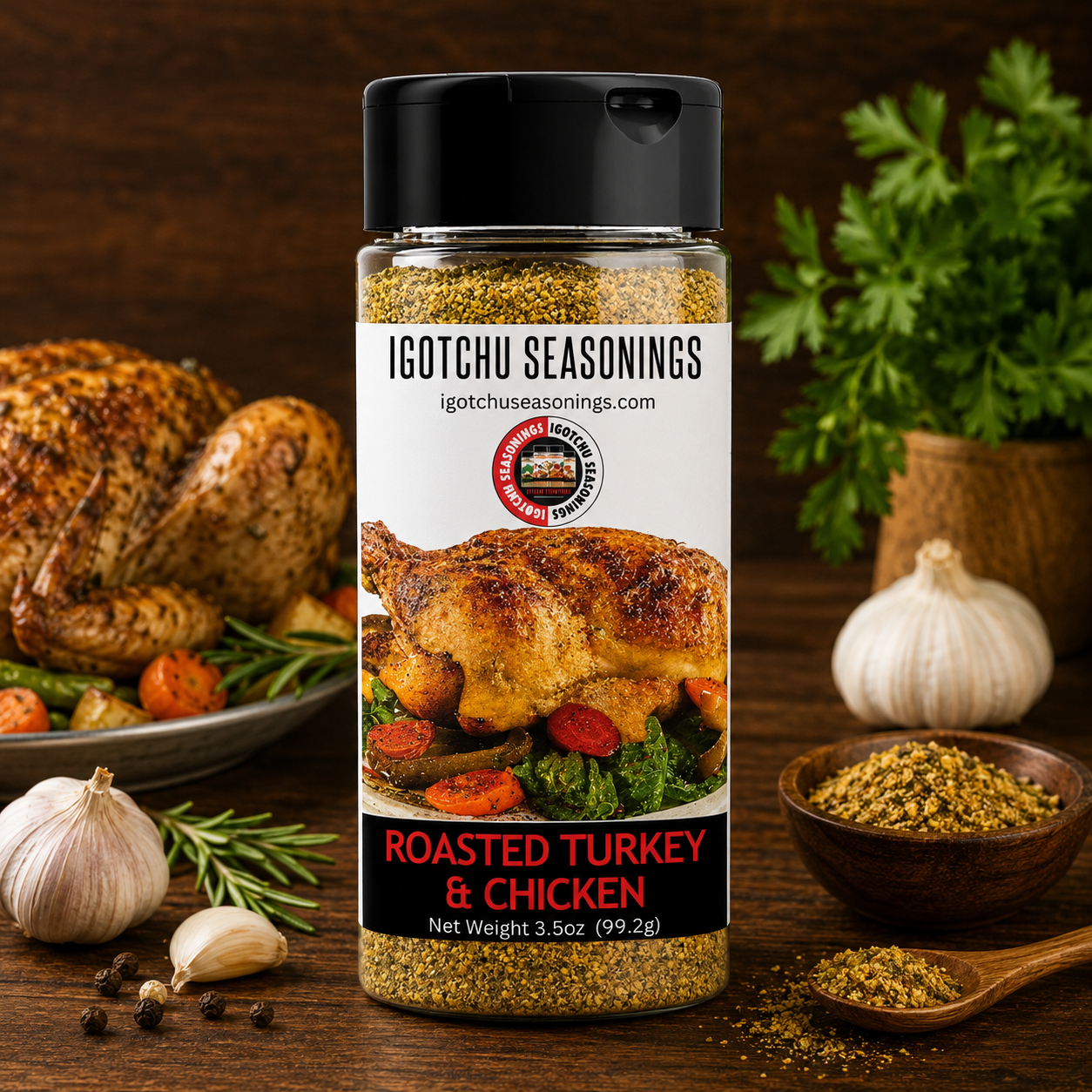 Igotchu Roasted Turkey & Chicken seasoning