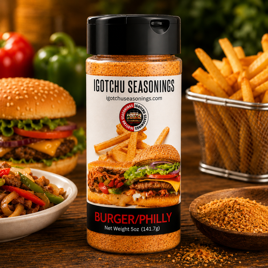 Igotchu Burger Philly seasoning